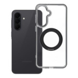 Case for Samsung A37 Frame Circle Stand compatible with MagSafe black