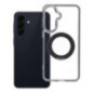 Case for Samsung A57 Frame Circle Stand compatible with MagSafe black