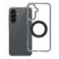 Case for Samsung A56 Frame Circle Stand compatible with MagSafe black