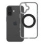 Case for iPhone 16 Frame Circle Stand compatible with MagSafe black