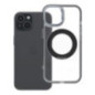 Case for iPhone 15 Frame Circle Stand compatible with MagSafe black