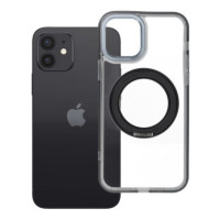 Case for iPhone 12 Frame Circle Stand compatible with MagSafe black