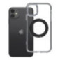 Case for iPhone 11 Frame Circle Stand compatible with MagSafe black