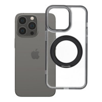 Case for iPhone 13 PRO Frame Circle Stand compatible with MagSafe black