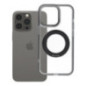 Case for iPhone 13 PRO Frame Circle Stand compatible with MagSafe black