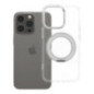 Case for iPhone 13 PRO Frame Circle Stand compatible with MagSafe transparent