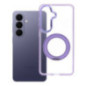 Case for Samsung S26 Frame Circle Stand compatible with MagSafe purple