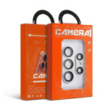 Tempered Glass Camera Lens for Samsung S26 ULTRA AR+AF Full Metal silver