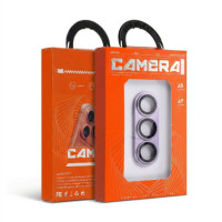 Tempered Glass Camera Lens for Samsung S26 AR+AF Full Metal purple
