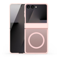 DUX DUCIS case YIND compatible with MagSafe for SAMSUNG Z Flip 8 light pink