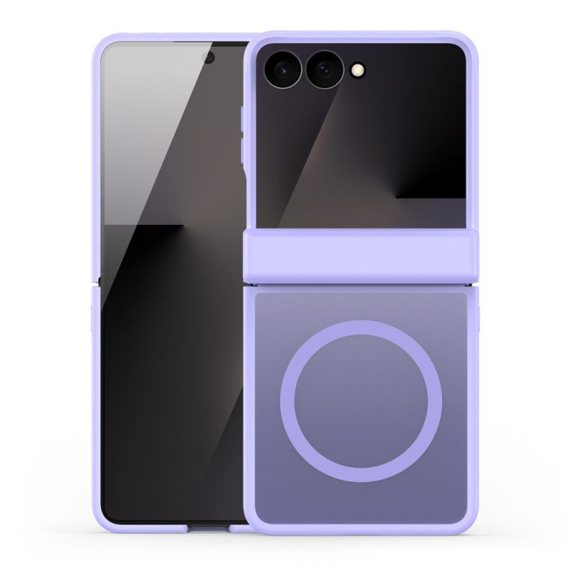 DUX DUCIS case YIND compatible with MagSafe for SAMSUNG Z Flip 8 light purple DUX DUCIS case YIND compatible with MagSafe for SAMSUNG Z Flip 8 light purple