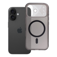 Case for iPhone 16 Aurora compatible with MagSafe black