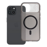 Case for iPhone 15 Aurora compatible with MagSafe black