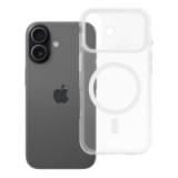 Case for iPhone 17 Aurora compatible with MagSafe white