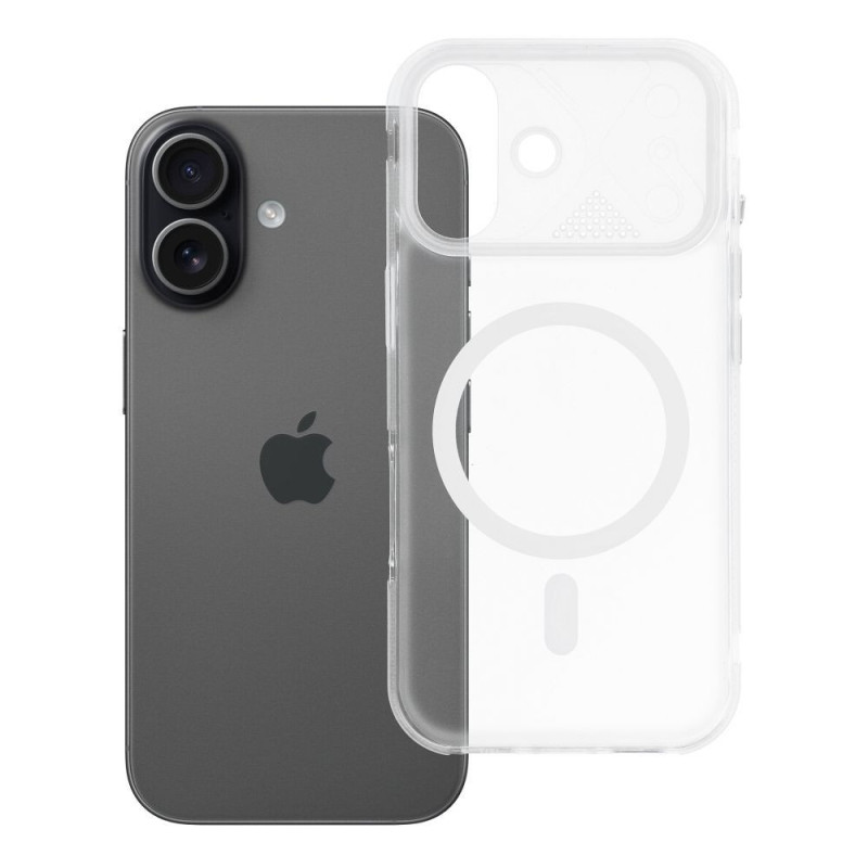 Case for iPhone 17 Aurora compatible with MagSafe white Case for iPhone 17 Aurora compatible with MagSafe white