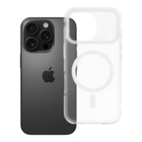 Case for iPhone 16 PRO Aurora compatible with MagSafe white