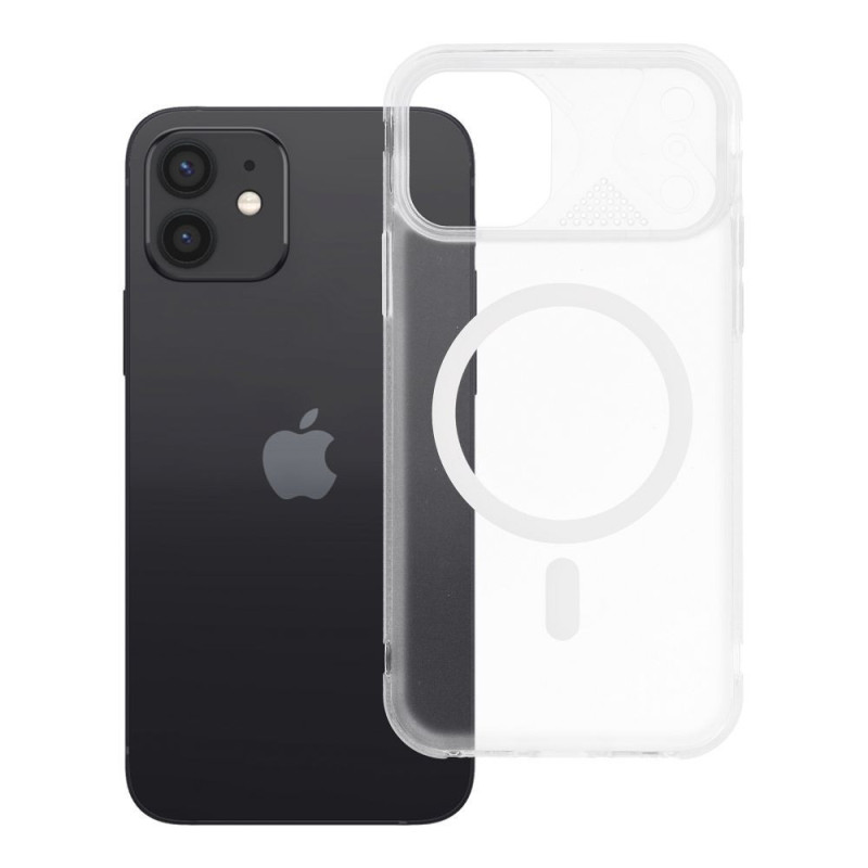 Case for iPhone 12 Aurora compatible with MagSafe white Case for iPhone 12 Aurora compatible with MagSafe white