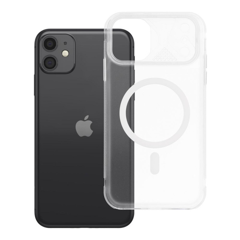 Case for iPhone 11 Aurora compatible with MagSafe white Case for iPhone 11 Aurora compatible with MagSafe white