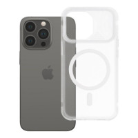 Case for iPhone 13 PRO Aurora compatible with MagSafe white