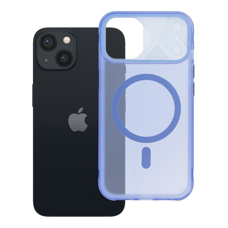 Case for iPhone 13 Aurora compatible with MagSafe blue Case for iPhone 13 Aurora compatible with MagSafe blue