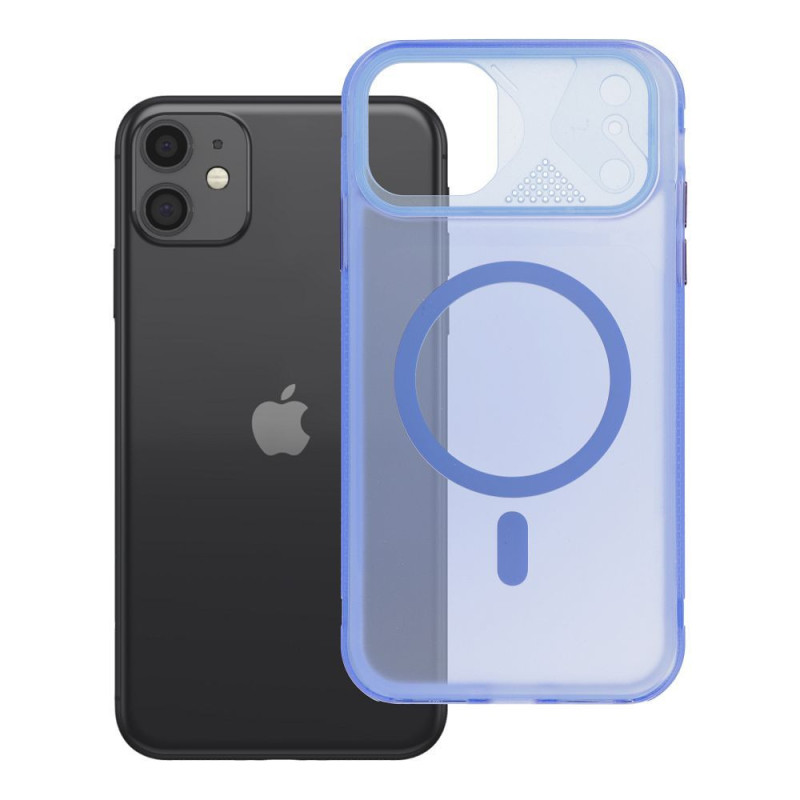 Case for iPhone 11 Aurora compatible with MagSafe blue Case for iPhone 11 Aurora compatible with MagSafe blue
