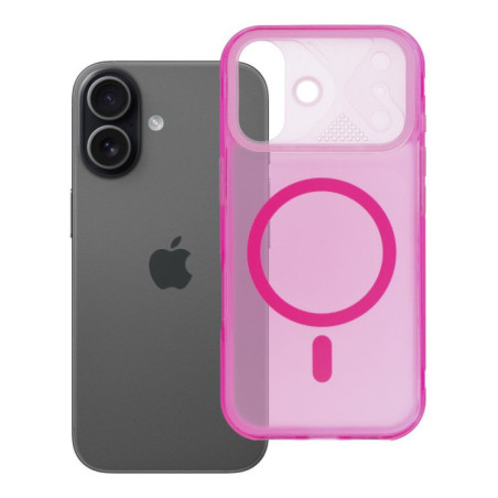 Case for iPhone 17 Aurora compatible with MagSafe pink