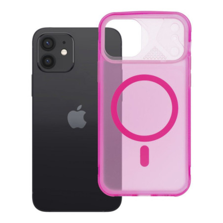 Case for iPhone 12 Aurora compatible with MagSafe pink