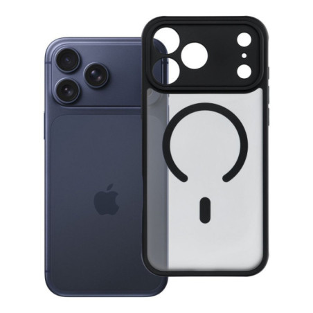 Case for iPhone 17 Pro Max / 18 Pro Max Full Matte Mag Cover compatible with MagSafe black