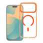 Case for iPhone 18 Pro Max / 17 Pro Max Frame Clear Hybrid Mag Cover compatible with MagSafe hermes orange Case for iPhone 18 Pro Max / 17 Pro Max Frame Clear Hybrid Mag Cover compatible with MagSafe hermes orange