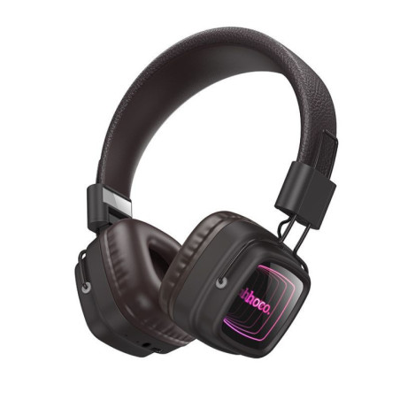 Wireless headphones Hoco W72 brown
