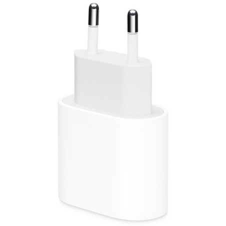 Original charger Apple MD3J4ZM/A A2347 with Type C socket 20W white blister