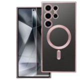 Case for Samsung A08 Electro Mag Cover compatible with MagSafe gold-rose