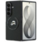KARL LAGERFELD case for SAMSUNG GALAXY Z FOLD 8 ULTRA compatible with MagSafe (Karl&Choupette Saffiano Pins) black