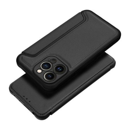 Flip case for iPhone 16e (SE 4 2025) Razor Book black