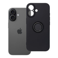 Case for iPhone 17 Silicone Ring black