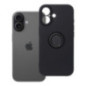 Case for iPhone 17 Silicone Ring black
