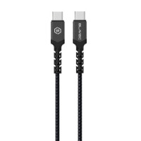 CABLE USB-C / USB-C 300 cm 60W black BLAVEC Raptor Braided