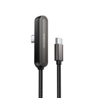 CABLE FOR GAMING+WATCHING USB-C / USB-C 100cm Borofone Premium Braided BX125 60W (mit Ständer)
