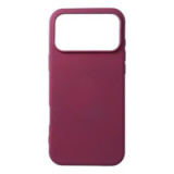 Case for iPhone 18 Pro Max / 17 Pro Max Silicone dark cherry