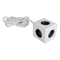 Power strip cube 5 sockets max 3680W with 1