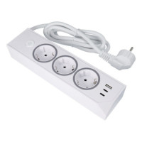 Power strip with 3 sockets max 3680W