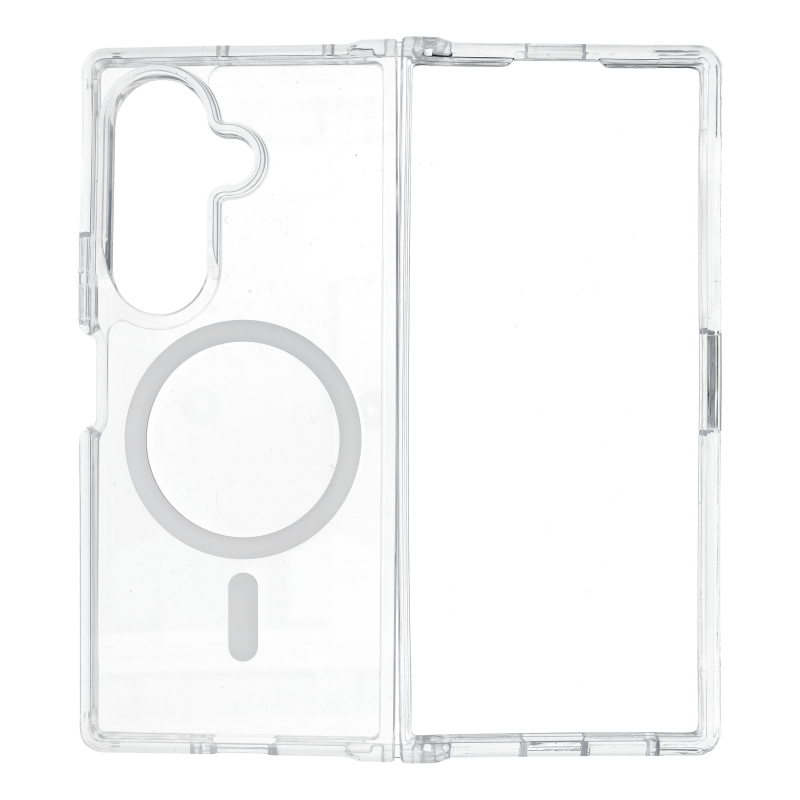 Case for Samsung Z Fold 8 Ultra 4sF-S Clear compatible with MagSafe transparent