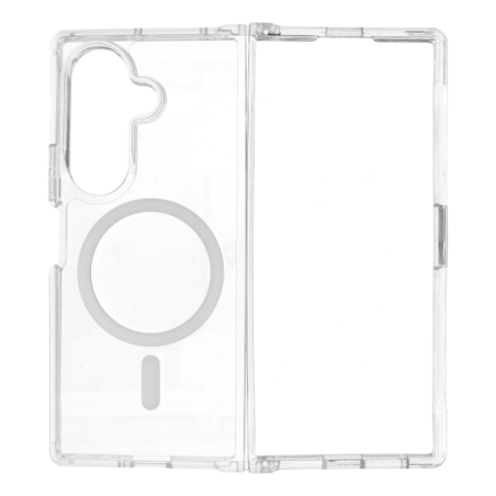 Case for Samsung Z Fold 8 Ultra 4sF-S Clear compatible with MagSafe transparent