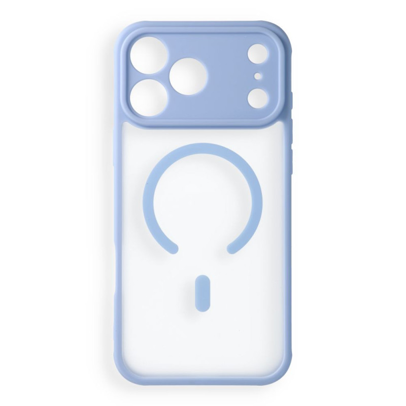 Case for iPhone 18 Pro Max / 17 Pro Max Full Matte Mag Cover compatible with MagSafe light blue Case for iPhone 18 Pro Max / 17 Pro Max Full Matte Mag Cover compatible with MagSafe light blue