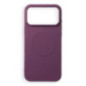 Case for iPhone 18 Pro Max / 17 Pro Max Silicone Mag Cover compatible with MagSafe (big hole) dark cherry
