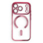 Case for iPhone 18 Pro / 17 Pro Electro Mag Cover compatible with MagSafe dark cherry Case for iPhone 18 Pro / 17 Pro Electro Mag Cover compatible with MagSafe dark cherry