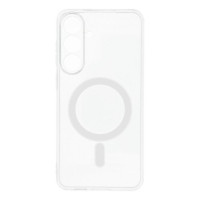 Case for Samsung S25 FE / S26 FE Clear Case 2 mm Mag Cover compatible with MagSafe (camera protection) transparent