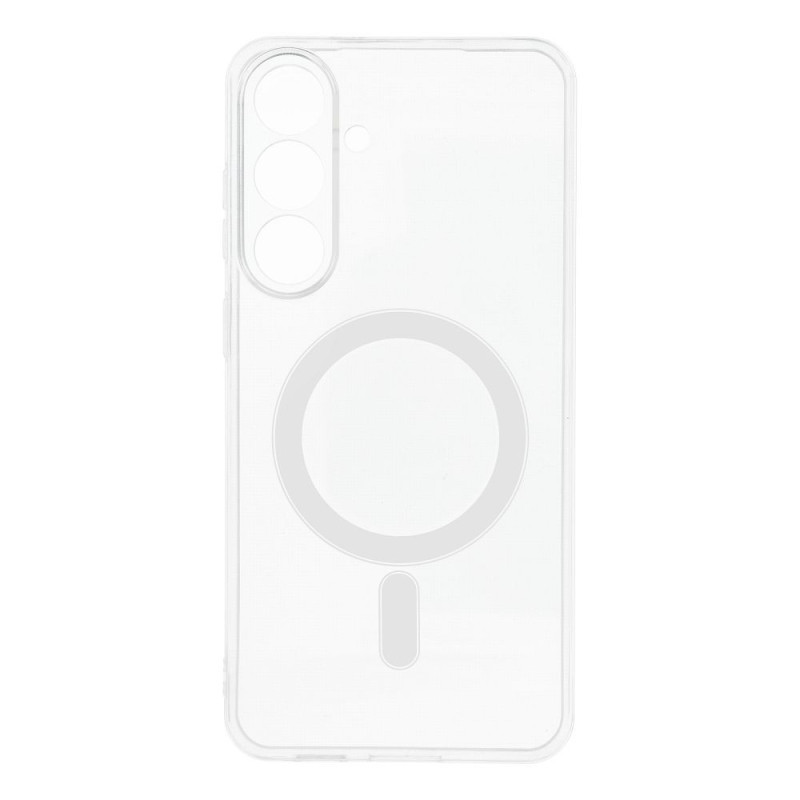 Case for Samsung S25 FE / S26 FE Clear Case 2 mm Mag Cover compatible with MagSafe (camera protection) transparent Case for Samsung S25 FE / S26 FE Clear Case 2 mm Mag Cover compatible with MagSafe (camera protection) transparent