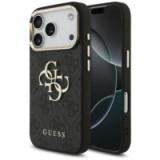 GUESS case for IPHONE 18 Pro / 17 Pro GUE005483 (PU W/ Big 4G Classic Logo) black gold