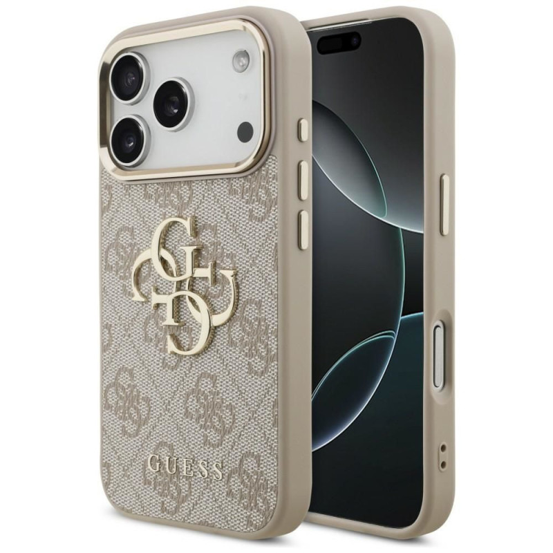 GUESS case for IPHONE 18 Pro / 17 Pro GUE005483 (PU W/ Big 4G Classic Logo) rose gold GUESS case for IPHONE 18 Pro / 17 Pro GUE005483 (PU W/ Big 4G Classic Logo) rose gold